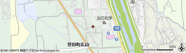 兵庫県たつの市誉田町広山137周辺の地図