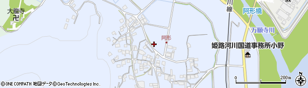 兵庫県小野市阿形町240周辺の地図