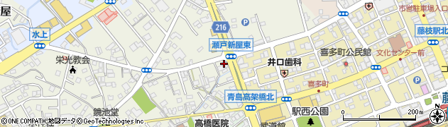 ジャパンソーイングサービスミシン館周辺の地図
