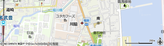 愛知県知多郡武豊町堀割56周辺の地図