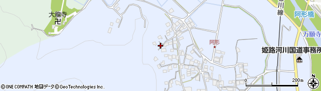兵庫県小野市阿形町885周辺の地図