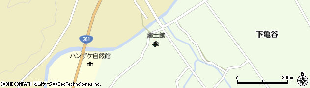 邑南町　郷土館周辺の地図