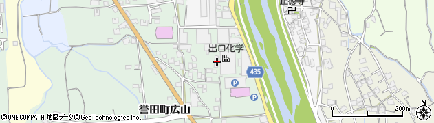 兵庫県たつの市誉田町広山141周辺の地図