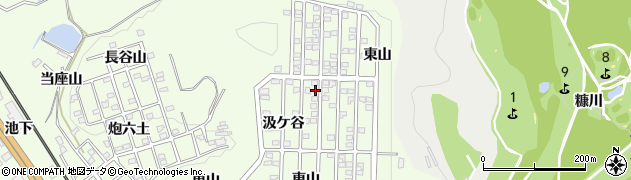 愛知県豊川市御油町汲ケ谷145周辺の地図