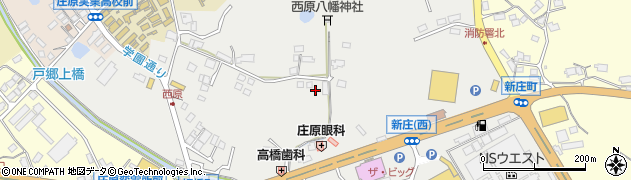 広島県庄原市板橋町128周辺の地図