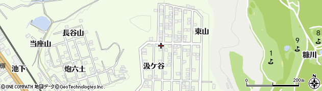 愛知県豊川市御油町汲ケ谷162周辺の地図