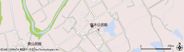 兵庫県三木市口吉川町保木83周辺の地図