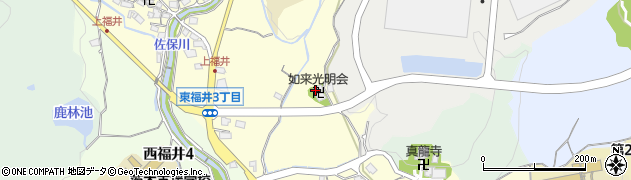 茨木・光明聖苑周辺の地図