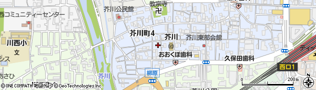 吉田印刷周辺の地図