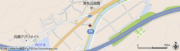 兵庫県姫路市飾東町山崎1347周辺の地図