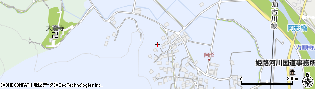 兵庫県小野市阿形町881周辺の地図
