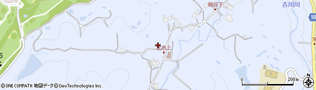 兵庫県三木市吉川町水上218周辺の地図