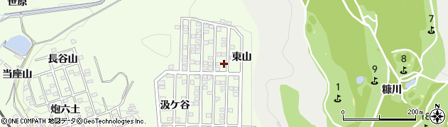 愛知県豊川市御油町汲ケ谷26周辺の地図