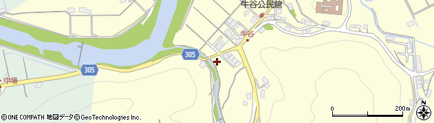 島根県浜田市内村町本郷232周辺の地図