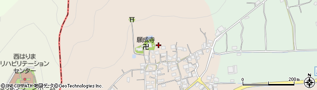 兵庫県太子町（揖保郡）松尾周辺の地図
