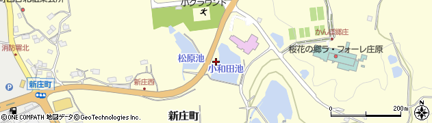 広島県庄原市新庄町296周辺の地図