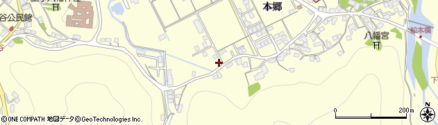 島根県浜田市内村町本郷561周辺の地図