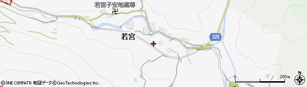 兵庫県川西市若宮（辻）周辺の地図