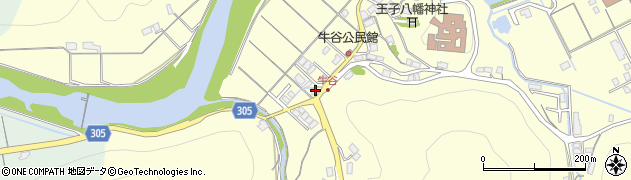 島根県浜田市内村町本郷268周辺の地図