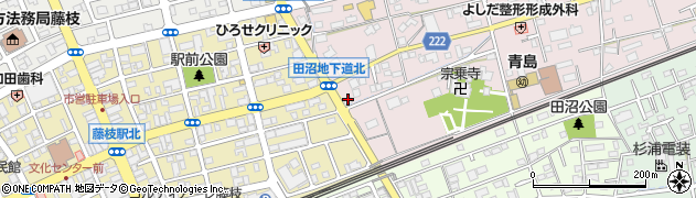 静岡ガスエネルギー株式会社　藤枝営業所周辺の地図