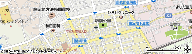 藤枝パークインホテル周辺の地図