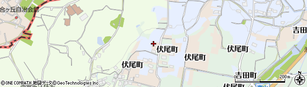 大阪府池田市伏尾町574周辺の地図