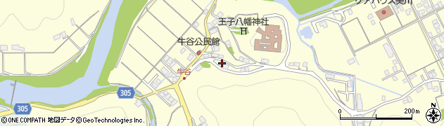 島根県浜田市内村町本郷342周辺の地図
