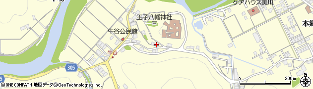 島根県浜田市内村町本郷349周辺の地図