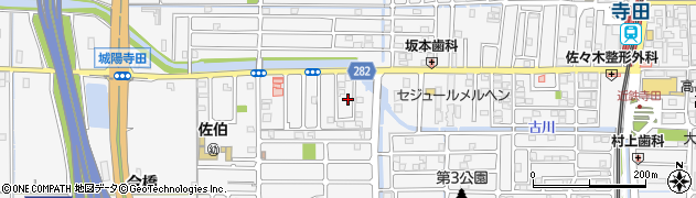 徳山電化城陽店周辺の地図