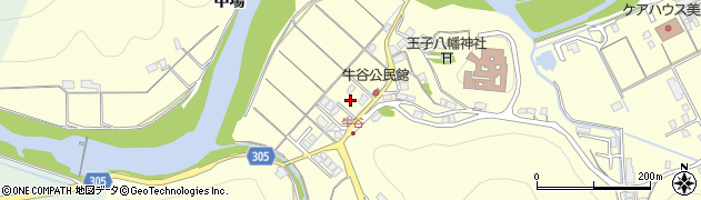 島根県浜田市内村町本郷237周辺の地図