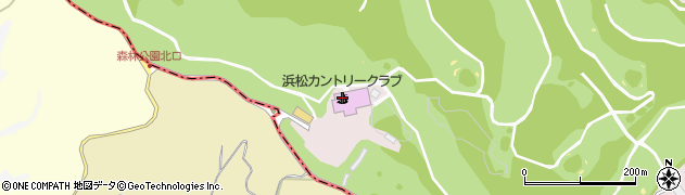 浜松カントリークラブ周辺の地図