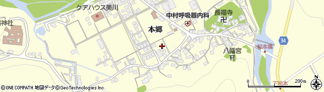 グループホーム美川の郷周辺の地図