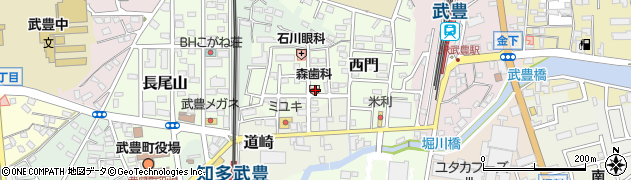 森歯科医院周辺の地図