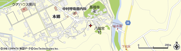 島根県浜田市内村町本郷751周辺の地図