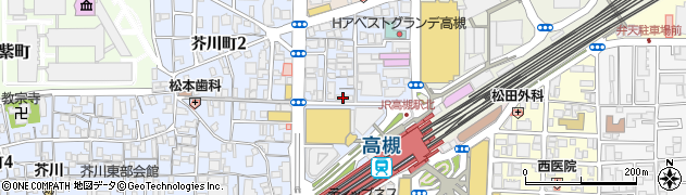 野村不動産ソリューションズ株式会社　高槻センター周辺の地図