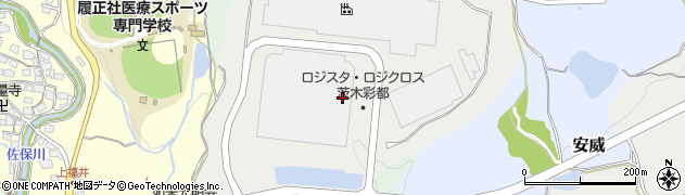 大阪府茨木市彩都もえぎ周辺の地図