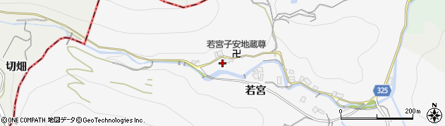 兵庫県川西市若宮（井ノ口）周辺の地図