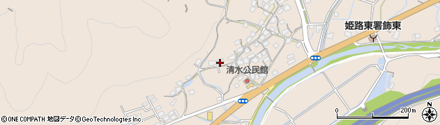 兵庫県姫路市飾東町山崎1079周辺の地図