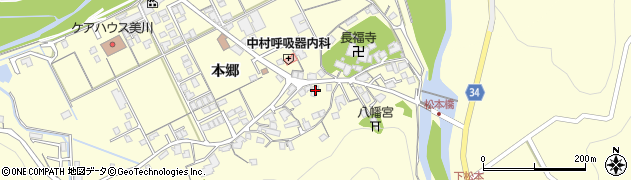 島根県浜田市内村町本郷2061周辺の地図