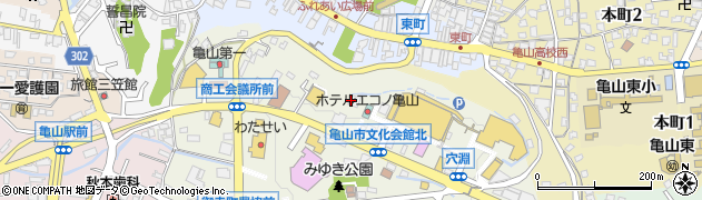 福来呂周辺の地図