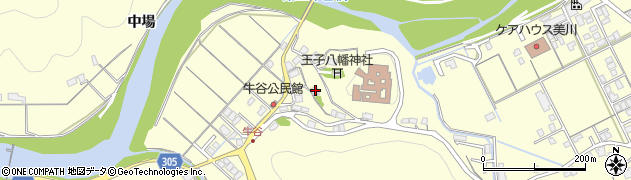 島根県浜田市内村町本郷353周辺の地図