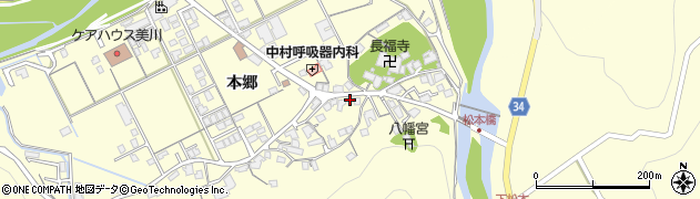 島根県浜田市内村町本郷754周辺の地図