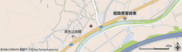 兵庫県姫路市飾東町山崎1133周辺の地図