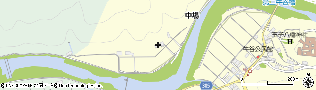 島根県浜田市内村町本郷41周辺の地図