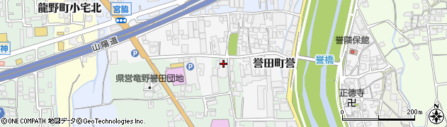 兵庫県たつの市誉田町広山127周辺の地図