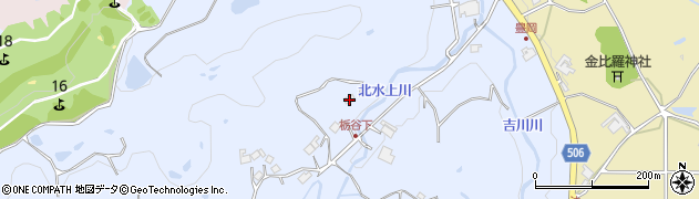 兵庫県三木市吉川町水上169周辺の地図