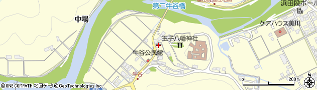 島根県浜田市内村町本郷336周辺の地図