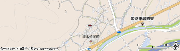 兵庫県姫路市飾東町山崎1097周辺の地図
