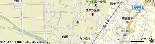 愛知県豊川市大木町石道71周辺の地図