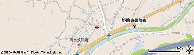 兵庫県姫路市飾東町山崎1129周辺の地図